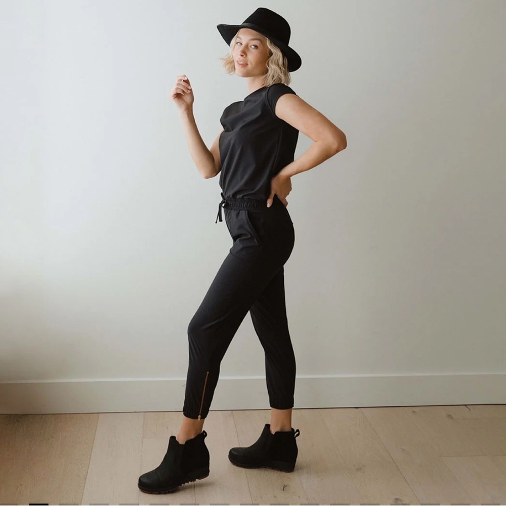 Albion Black Jumpsuit